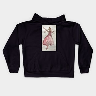 Dancing through chaos Kids Hoodie